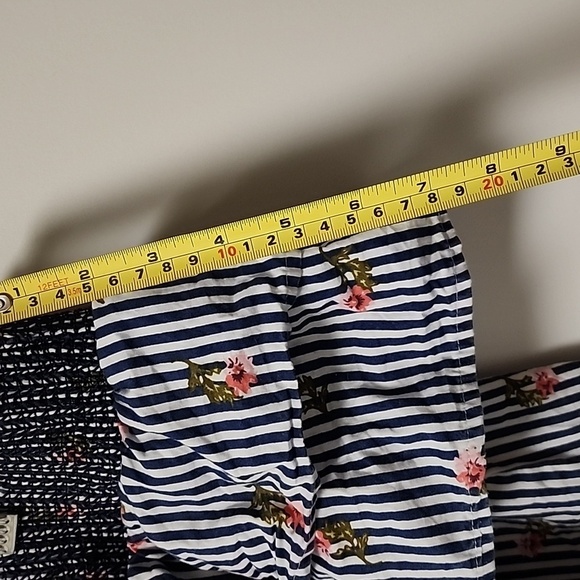 Blue rain size small off the shoulder top - Picture 7 of 11